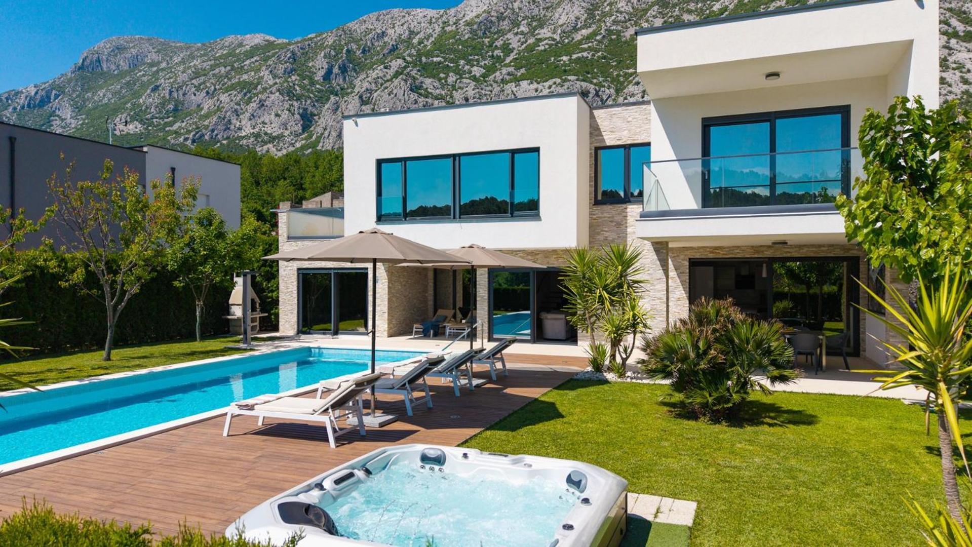 Villa Agava With Heated Pool, Jacuzzi, Sauna, Gym, 4 En-Suite Bedrooms Gata 外观 照片